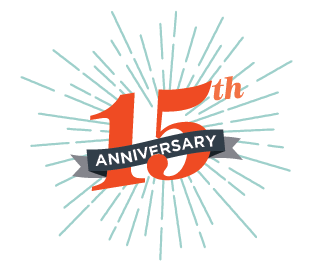 DDG0201_15 Year Anniversary Logo Web_Teal